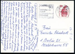 1973 (3.8.) 4 DÜSSELDORF 1, Maschinen-Werbestempel: ENVITEC '73, Totalschau Der Technik Im Umweltschutz.., Bedarfs-Ak. - - Sonstige & Ohne Zuordnung