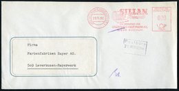 1962 (28.11.) (21 B) BOCHUM-LANGENDREER 1, Absender-Freistempel: SILLAN Steinwolle.. GRÜNZWEIG + HARTMANN AG (Rolle Dämm - Andere & Zonder Classificatie