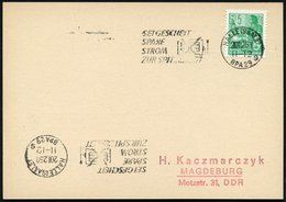 1958 (20.12.) HALLE(SAALE BPA 29, Maschinen-Werbestempel: SEI GESCHEIT, SPARE STROM ZUR SPITZENZEIT (durchkreuzter Elekt - Other & Unclassified