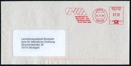 1999 (22.11.) 59423 UNNA 1, Absender-Freistempel: GWA Gesellschaft Für Wertstoff- U. Abfallwirtschaft, Fernbrief - Altst - Andere & Zonder Classificatie