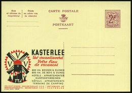 1959 BELGIEN, 2 F. Publibel-Ganzsache: VVV KASTERLEE.. (Windmühle Mit Sonnenschirm) Ungebr. (Mi.P 319 I / 1846) - Wasser - Other & Unclassified