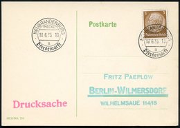 1935 (18.6.) NEUBRANDENBURG (MECKL), Sonderstempel: Pferdemarkt, Inl.-Karte (Bo.2, I. Verwendung) - Pferd / Horse / Chev - Sonstige & Ohne Zuordnung