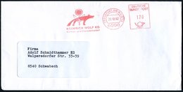 1992 (20.10.) 6000 FRANKFURT AM MAIN 50, Absender-Freistempel: HEINRICH WOLF KG, Gärtner- U. Floristenbedarf = Wolf (vor - Sonstige & Ohne Zuordnung