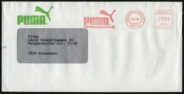 1984 8522 HERZOGENAURACH 1, Absender-Freistempel: PUMA, Gibt Dem Sport Profil = Springender Puma Auf Motivgleichem Firme - Other & Unclassified