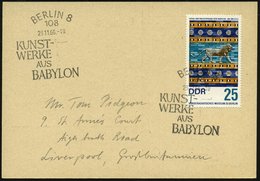 1966 (23.11.) D.D.R., 25 Pf. "Löwe Von Babylon" (Nebukadnezar Um 580 V.u.Z., EF  (= Pergamon-Museum Berlin, Museumsinsel - Other & Unclassified