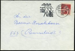 1969 (21.3.) 75 KARLSRUHE 2, Maschinen-Werbestempel: Besucht Uns Im Karlsruher ZOO = 3 Giraffen, Inl.-Brief (Bo.99 A II  - Otros & Sin Clasificación