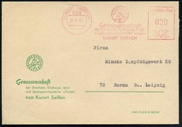 1969 (20.8.) 9335 SEIFFEN KURORT, Absender-Freistemßpel: Genossenschaft Der Dreher, Bildhauer, Holz- U. Spielwarenherste - Andere & Zonder Classificatie