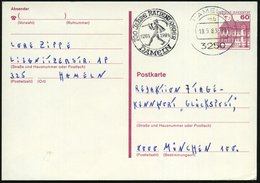 1983 3250 HAMELN 1, Maschinen-Werbestempel: 700 JAHRE RATTENFÄNGER (= Rattenfänger Mit Flöte) Bedarfskarte (Bo.23 A II = - Otros & Sin Clasificación