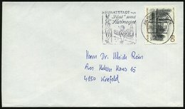 1979 215 BUXTEHUDE 1, Maschinen-Werbestempel: HEIMATSTADT Von Has' U. Swinegel = Hase U. Igel (Grimm's Märchen) Inl.-Bri - Other & Unclassified