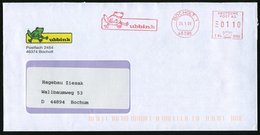 2001 (24.1.) 46395 BOCHOLT 1, Absender-Freistempel "DEUTSCHE POST AG": Ubbink = Frosch, Motivgleicher Firmenbrief - Rept - Sonstige & Ohne Zuordnung