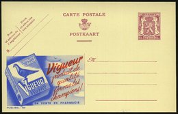 1946 BELGIEN, 65 C. Publibel-Ganzsache: VIGEUR.. Forme Les Champions! = Packung Taubenfutter Mit Taube) Ungebr. (Mi.P 22 - Other & Unclassified