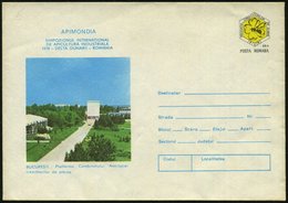 1976 RUMÄNIEN, 55 B. Sonderganzsachen-Umschlag: Imker-Symposium Mit Bienenzucht-Kombinat Bukarest, Ungebr. (Mi.U 950) -  - Otros & Sin Clasificación