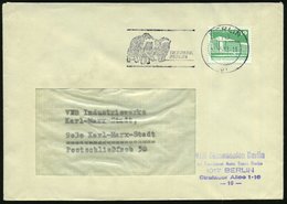 1983 (5.5.) 10 BERLIN, Maschinen-Werbestempel: TIERPARK BERLIN = 2 Moschusochsen, Firmenbrief - Zoologische Gärten / Zoo - Other & Unclassified