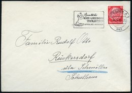 1939 (24.5.) DRESDEN A 1, Maschinen-Werbestempel: Besucht Die REICHS-GARTENSCHAU STUTTGART 1939.. (Sonnenhut, Schaufe) B - Other & Unclassified