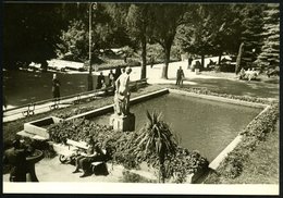 1952 TSCHECHOSLOWAKEI, 1,50 Kc. Bild-Ganzsache, Gottwald: Lazne Bohdanec, Kurpark Mit Skulptur U. Agave, Ungebr. (Pofis  - Sonstige & Ohne Zuordnung