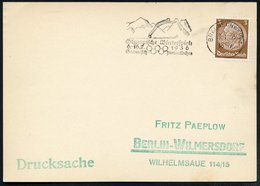1936 (28.1.) Braunschweig 1, Maschinen-Werbestempel: Olympische Winterspiele 6.-16.2.1936, Garmisch.. (Skispringer) Inl. - Sonstige & Ohne Zuordnung