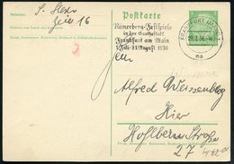 1936 (29.7.) FRANKFURT (MAIN) 1, Maschinen-Werbestempel: Römerberg-Festspiele In Der Goethestadt.., 1. Juli - 31. August - Other & Unclassified