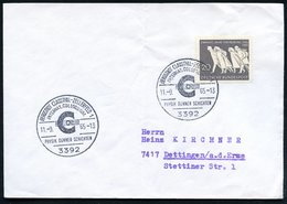 1965 (11.9.) 3392 BERGSTADT CLAUSTHAL-ZELLERFELD 1, Sonderstempel: INTERNAT. COLLOQUIUM PHYSIK DÜNNER SCHICHTEN (Logo) B - Andere & Zonder Classificatie
