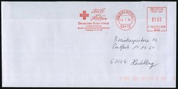 1996 (24.1.) 69115 HEIDELBERG 1, Absender-Freistempel "DEUTSCHE POST AG": Helft Uns Helfen, Deutsches Rotes Kreuz.. (Kre - Other & Unclassified