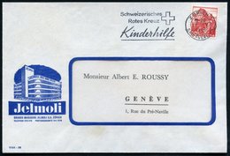 1946 SCHWEIZ, Maschinen-Werbestempel: ZÜRICH 1, Schweizer. Rotes Kreuz Kinderhilfe (Kreuz) Rs. Fehlt Klappe, Firmenbrief - Otros & Sin Clasificación