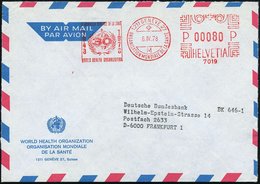 1978 UNO GENF, Jubil.-Absender-Freistempel: 1211 GENEVE 27, ORGANISATION MONDIALE DE LA SANTE.. 30 Jahre (Logo) Ausl.-Fl - Sonstige & Ohne Zuordnung