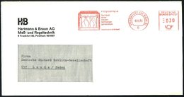 1970 (8.10.) 6 FRANKFURT AM MAIN 90, Absender-Freistempel: Polycomp 2, Symbol Einer Neuen Schreiber-Generation, Hartmann - Other & Unclassified