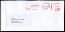 1984 (Mai) 7505 ETTLINGEN 1, Absender-Freistempel: ALBERT-SCHWEITZER-KINDERDORF IN HESSEN EV.. (Logo) Dr. Alb. Schweitze - Autres & Non Classés