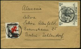 1953 PERU, 2,20 S. "500. Geburtstag Isabella Die Katholische", EF = Kolumbus-Flotte + TBC-Zwangszuschlag 10 C. Abgestemp - Sonstige & Ohne Zuordnung