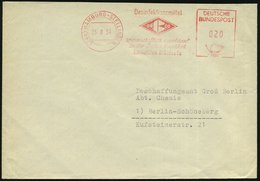 1959 (25.8.) (24 A) HAMBURG-STELLINGEN, Absender-Freistempel: Desinfektionsmittel .. Bacillofabrik Dr. Bode & Co (Firmen - Altri & Non Classificati