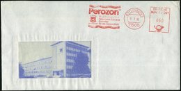 1980 (16.7.) 7505 ETTLINGEN 1, Absender-Freistempel: Perozon, ..Naturreine Extrakte, Kurmittel Für Die Gesundheit (Logo) - Sonstige & Ohne Zuordnung