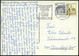 1978 (3.10.) 4000 DÜSSELDORF 1, Seltener Maschinen-Werbestempel: XVI. Weltmeisterschaften Der Friseure.. (Haar-Symbol) B - Altri & Non Classificati