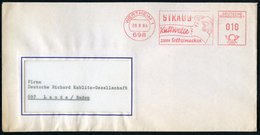 1964 (20.8.) 698 WERTHEIM 1, Absender-Freistempel: STRAUB-Kaltwelle Zum Selbstmachen (Frauenkopf Mit Frisur) Fernbrief - - Other & Unclassified
