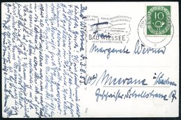 1953 (4.8.) BAD WIESSEE, Maschinen-Werbestempel: HERZ UND RHEUMA, KREISLAUFSTÖRUNGEN, FRAUENLEIDEN; JOD- U. SCHWEFEL, WI - Andere & Zonder Classificatie