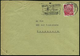 1957/61 (13 B) BAD WIESSEE, 3 Verschiedene Maschinen-Werbestempel: HERZ - KREISLAUF - RHEUMA.. Je Auf Bedarfsbrief, 2x A - Other & Unclassified