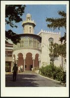 1968 UdSSR, 3 Kop. Bild-Ganzsache, Komsomolzen, Grün: Schelesnowodsk, Sanatorium "Udarnik" Im Maurischen Stil, Ungebr. - - Other & Unclassified