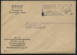 1947 (16.12.) NIEDERLANDE, Maschinen-Werbestempel: 's-GRAVENHAGE, MS. "WILLEM RUYS", ROTTERDAM - BATAVIA, EERSTE REIS (D - Andere & Zonder Classificatie