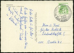 1980 (10.6.) B.R.D., 2K-Bordpostamt: DEUTSCHE SCHIFFSPOST, MS  WAPPEN Von HAMBURG, HADAG-SEEBÄDERDIENST, Color-Ak.: Helg - Other & Unclassified