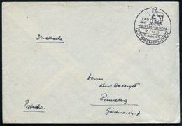 1953 (12.7.) (23) BREMERHAVEN, Sonderstempel: TAG Des HOCHSEEFISCHERS (Fischer, Vögel) Markenloser Postdienstbrief "Post - Other & Unclassified