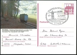 1989 (6.5.) 2340 KAPPELN, SCHLEI 1, Sonderstempel: SCHLEIMÜNDE, HERINGSTAGE.. = Leuchtturm Schleimünde, Inl.-Karte - Leu - Sonstige & Ohne Zuordnung