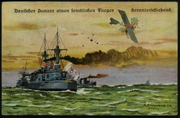 1915 (12.4.) WILHELMSHAVEN, 1K-Brücke + Briefstempel: Kaiserliche Marine, Personalbüro Der II. Matr.(osen)-Division, Col - Otros & Sin Clasificación