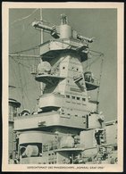 1940 (ca.) DEUTSCHES REICH, S/ W.- Kupferdruck-Foto-Ak.: Panzerschiff "Graf Spee" (Stapellauf 30.6.34, Indienststellung  - Other & Unclassified