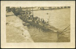 1910 (ca.) FRANKREICH, Monochrome Foto-Ak.: U-Boot "Q 26", Ungebr. (ohne Uhv.) - Unterseeboote / Submarines / Sous-Marin - Other & Unclassified