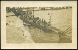 1910 (ca.) FRANKREICH, Monochrome Foto-Ak.: U-Boot "Q 26", Ungebr. (ohne Uhv.) - Unterseeboote / Submarines / Sous-Marin - Sonstige & Ohne Zuordnung