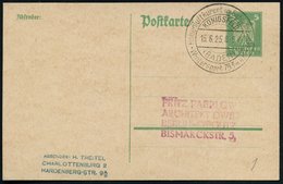 1925 (15.6.) KÖNIGSFELD (BADEN), Hand-Werbestepel: Höhenluftkurort Im Schwarzwald, Wintersport.., Inl.-Karte (Bo.1, Nur  - Other & Unclassified