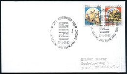 1982 (27.1.) ITALIEN, Sonderstempel: 11013 COURMAYEUR (AO), 22° SKI MEETING INTERBANCARIO EUROPEO (= Skimeisterschaften  - Autres & Non Classés