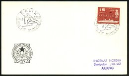 1958 (24.3.) SCHWEDEN, Sonderstempel: KALIX, SM PA SKIDOR (Langläufer) Inl.-Karte - Skilanglauf / Long Distance Ski / Co - Autres & Non Classés
