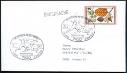 1981 (26.4.) 7920 HEIDENHEIM AN DER BRENZ 1, Sonderstempel: Heidenheimer Pokal, Coupe D'europe (2 Fechter) Inl.-Brief (B - Other & Unclassified