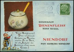 1959 (6.5.) (21 A) GELSENKIRCHEN 1, Maschinen-Werbestempel: DIE STADT DES DEUTSCHEN FUSSBALLMEISTERS 1958 (Fußball) Firm - Altri & Non Classificati