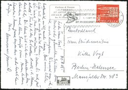 1961 (30.8.) SCHWEIZ, Maschinen-Werbestempel: ST. GALLEN 1, ..1.-3. SEPT. 1960, INT. PFERDESPORTTAGE (Pferdekopf) Ausl.- - Other & Unclassified