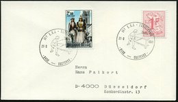 1971 (21.8.) BELGIEN, Sonderstempel: 8400 OOSTENDE, 14e E.K.J. - TAFELTENNIS (Tischtennisspieler) Ausl.-Brief - Tischten - Sonstige & Ohne Zuordnung